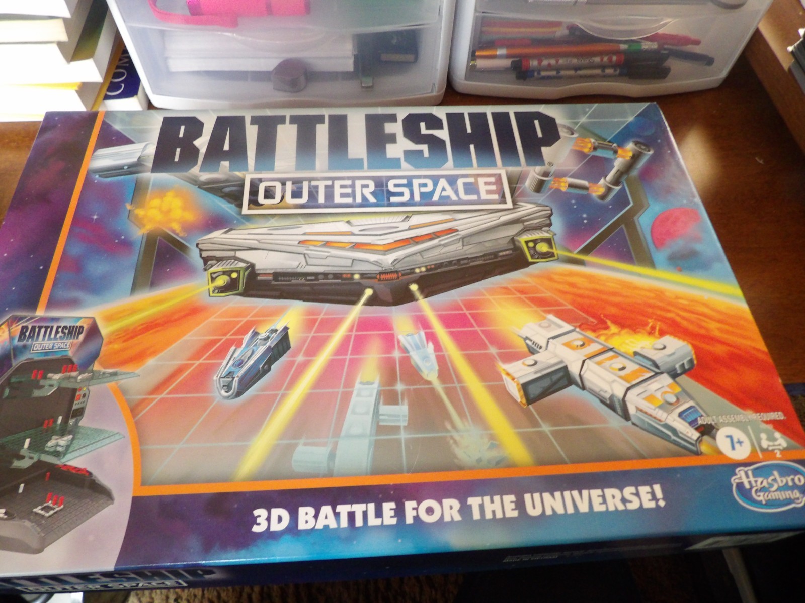 Battleship Outer Space 3D Battle for the Universe Board Game New – Hasbro
