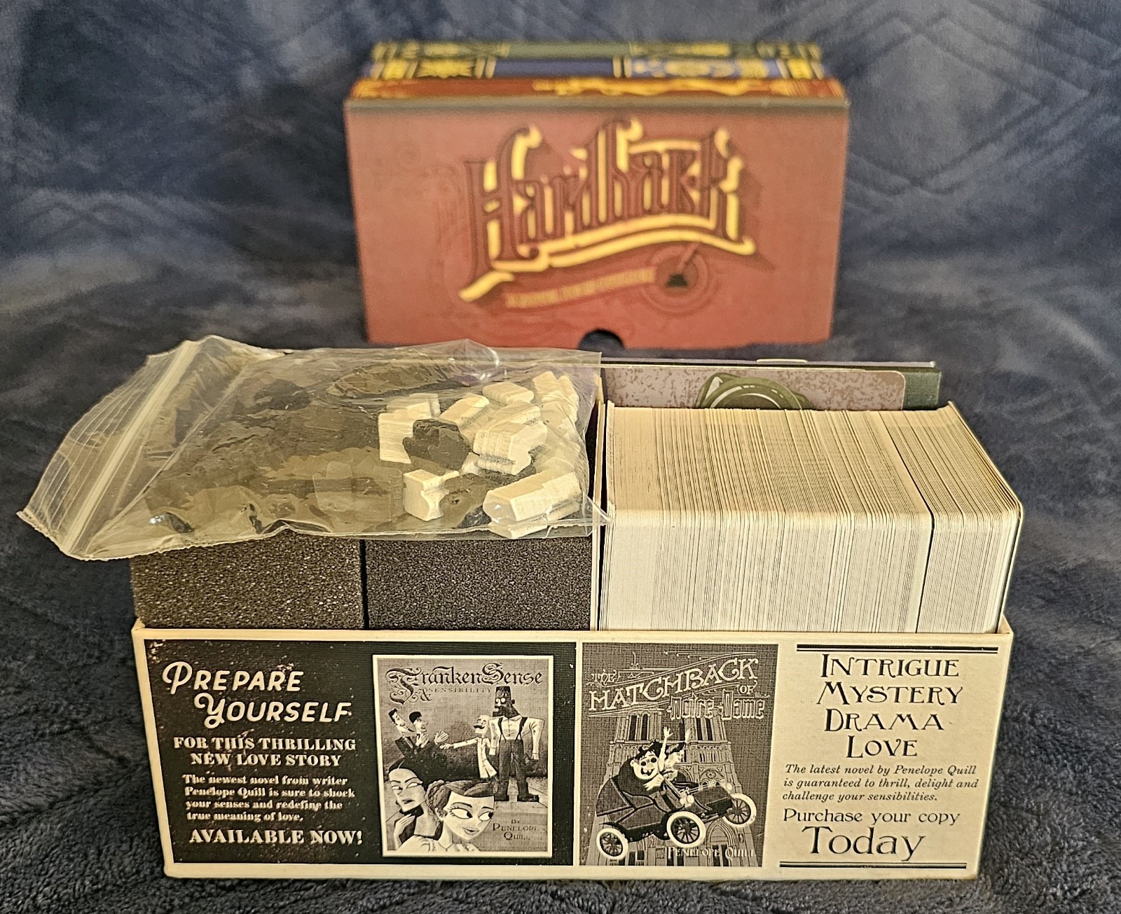 HARDBACK a Novel Deck-Builder game (Complete)