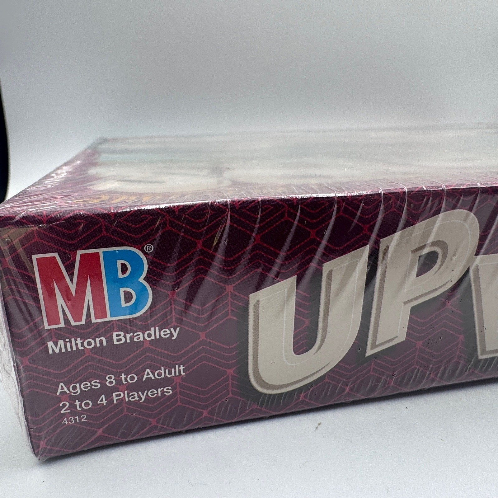Milton Bradley Upwords 3D Word Game 1997 Expanded 10×10 Grid New Sealed 4312