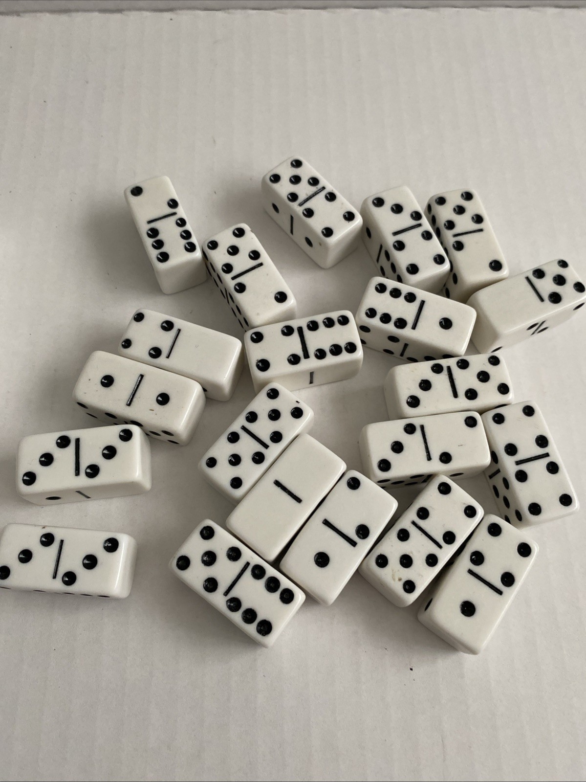 Double Six Dominoes Lot Of 35