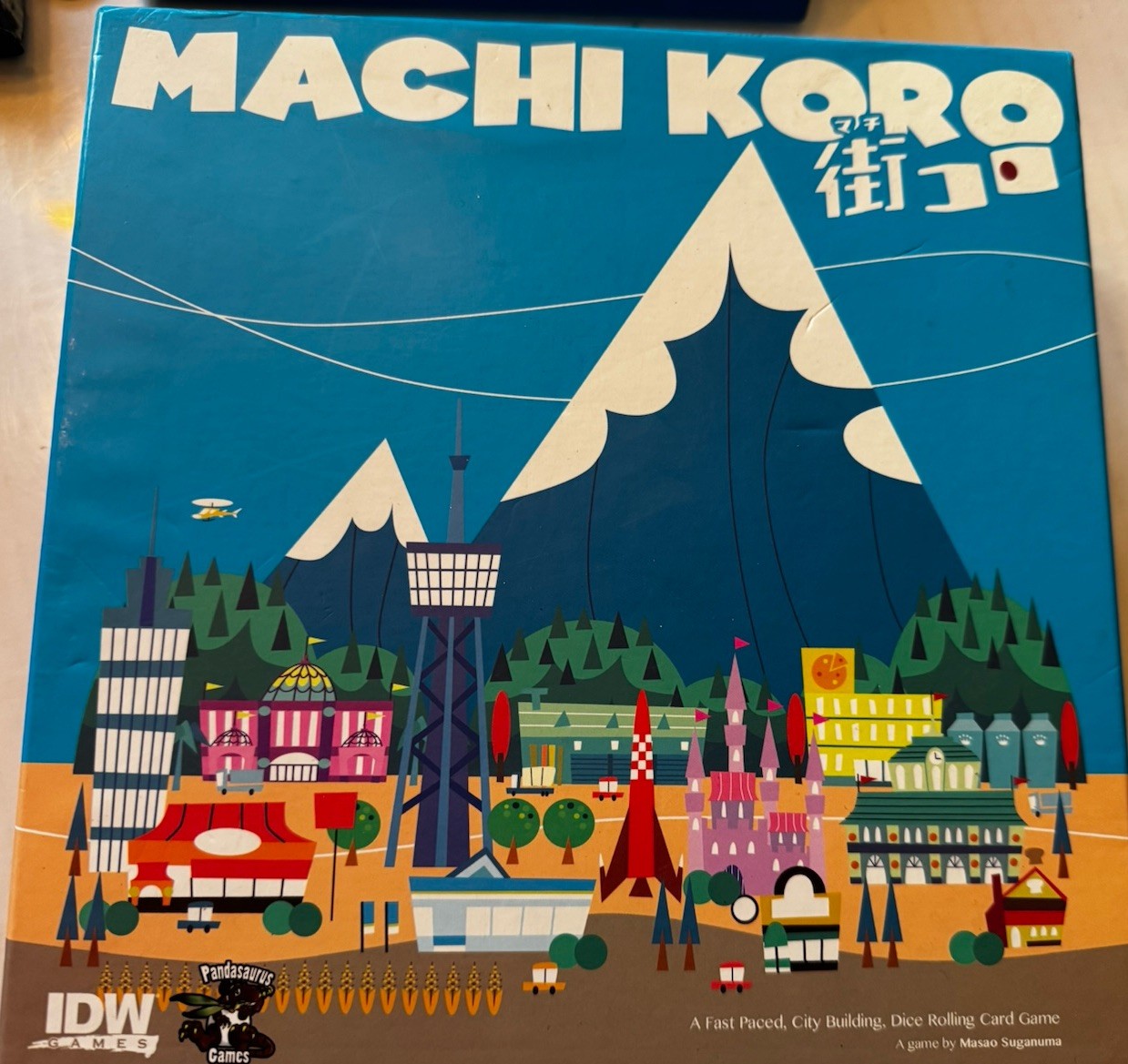 Machi Koro Game IDW 2014 Edition Japanese Card Game City Building Complete