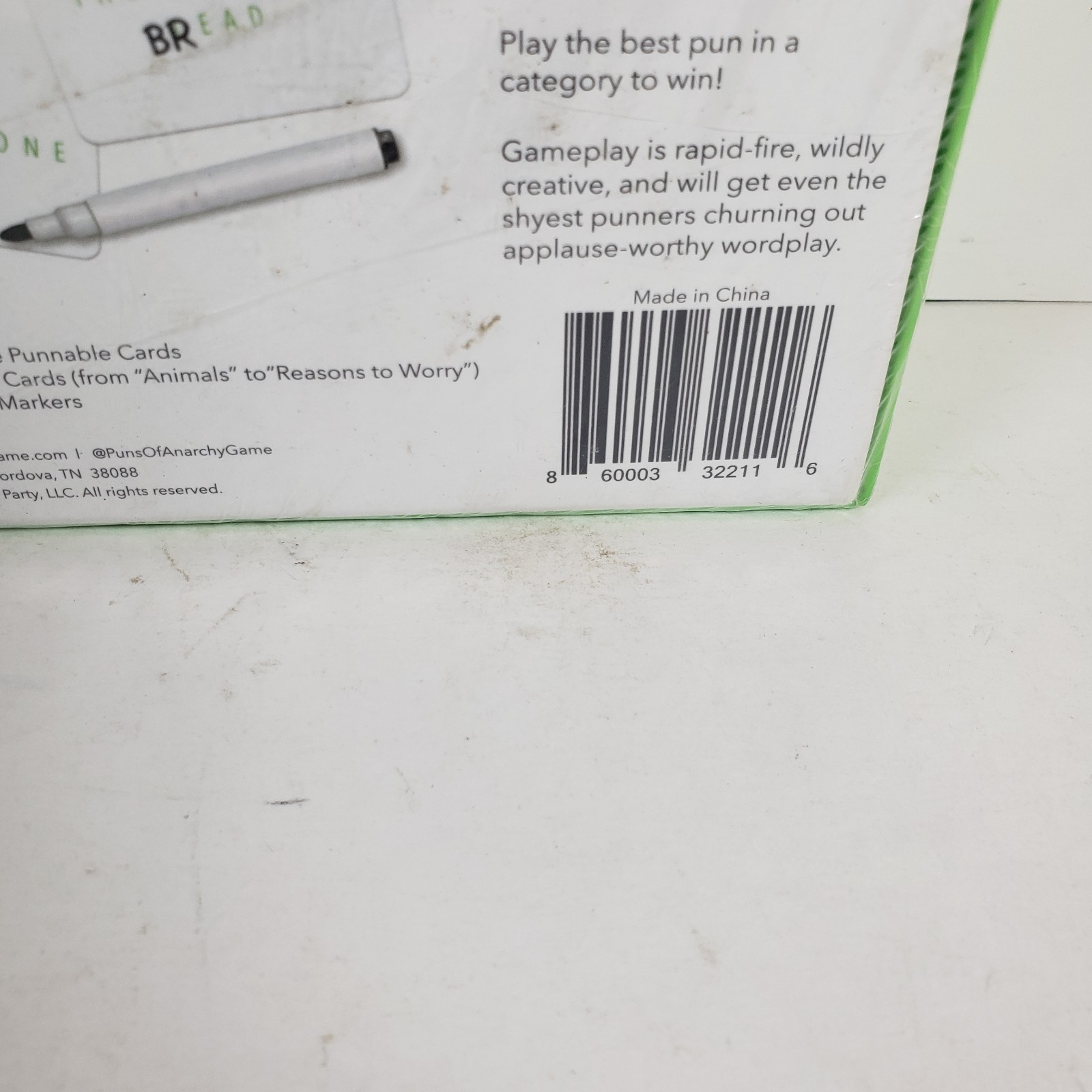 Puns of Anarchy Pun Making Party Game Charty Party 2020 New Sealed