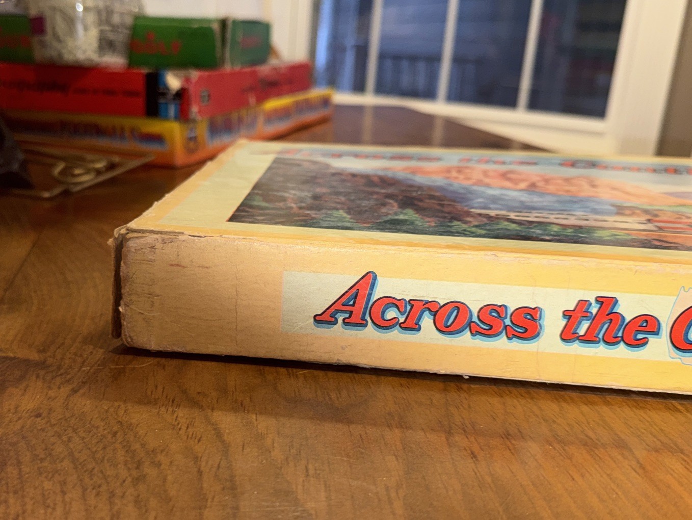 Vintage Parker Brothers Across the Continent Board Game Complete