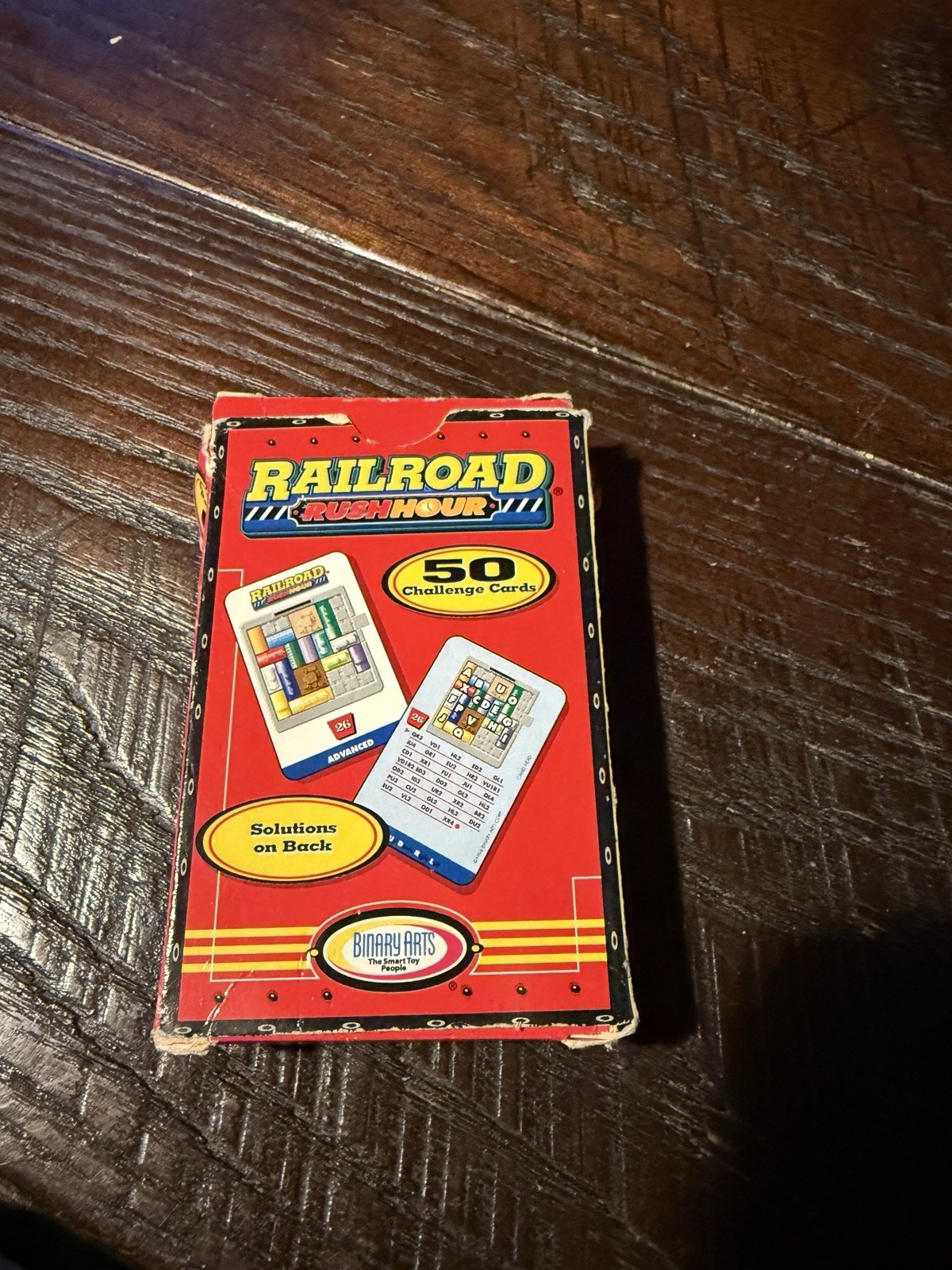 RAILROAD RUSH HOUR Train Escape Game complete Brain Teaser Puzzle Binary Arts