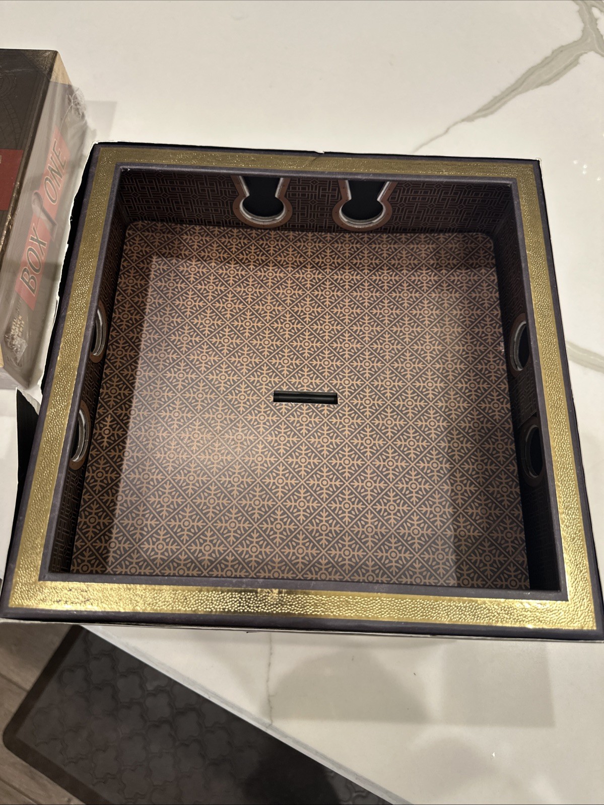 Box One & Box Two Puzzle Games, Mystery, New Condition (see description)