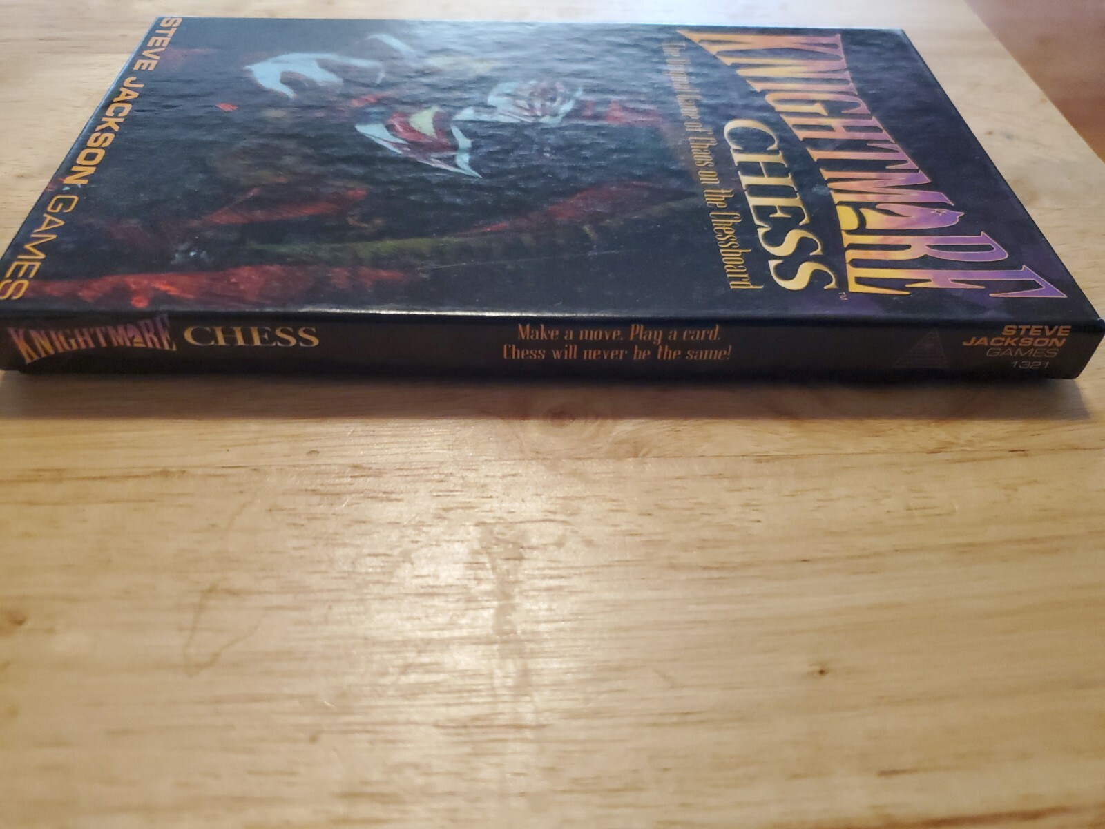 Knightmare Chess 1st Edition Steve Jackson Games opened but never played w rules