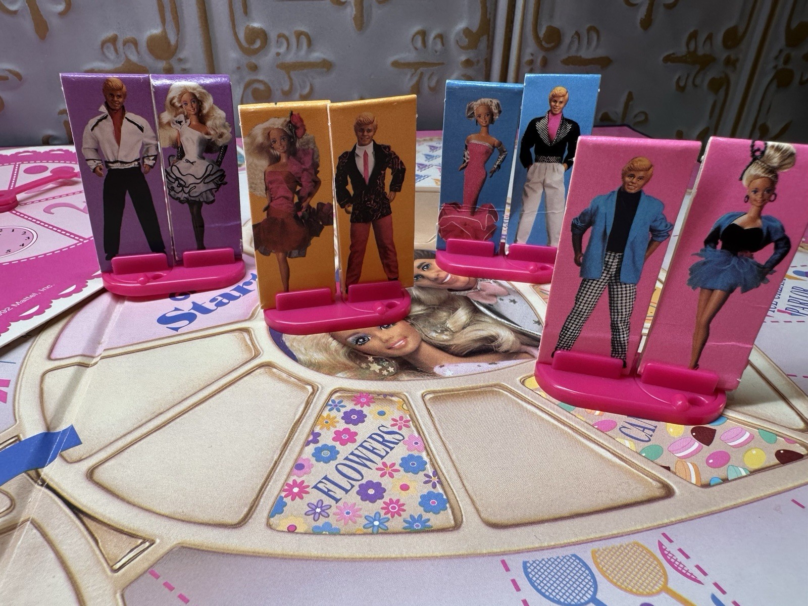 Vintage 1992 Barbie Dream Date Board Game By Golden 2-4 Players Ages 5 And Up