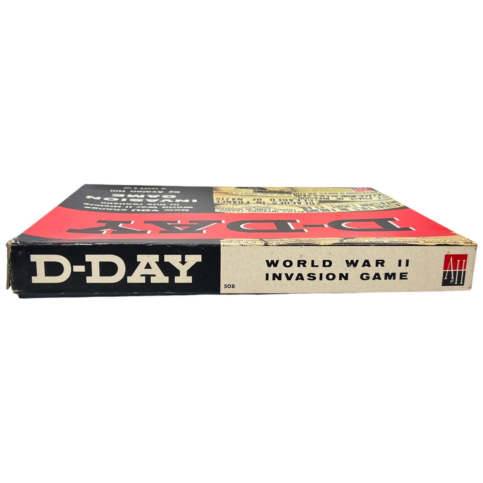 Vintage 1965 Avalon Hill D-Day World War II Invasion Board Game Role Play 508