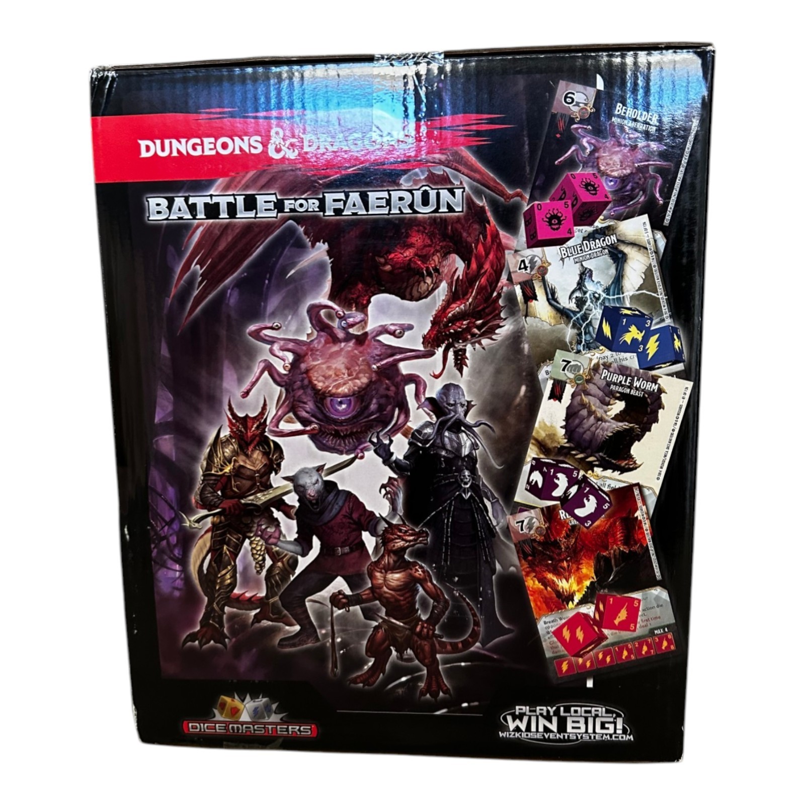 Dice Masters D&D Battle for Faerun Gravity Feed Retail Box complete