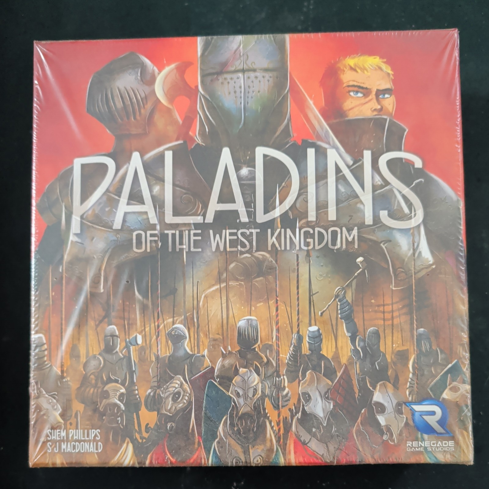 PALADINS OF THE WEST KINGDOM – Complete Board Game – New In Shrink – Renegade