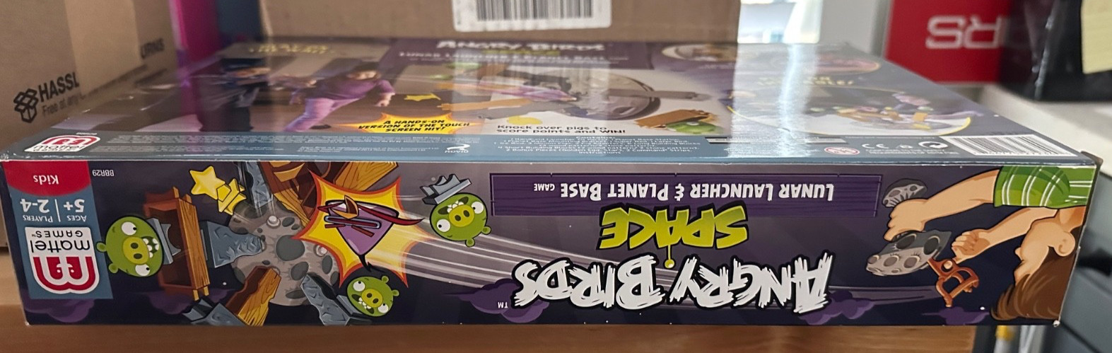 NEW Angry Birds Space Lunar Launcher & Planet Base Game – 2013 Mattel Games