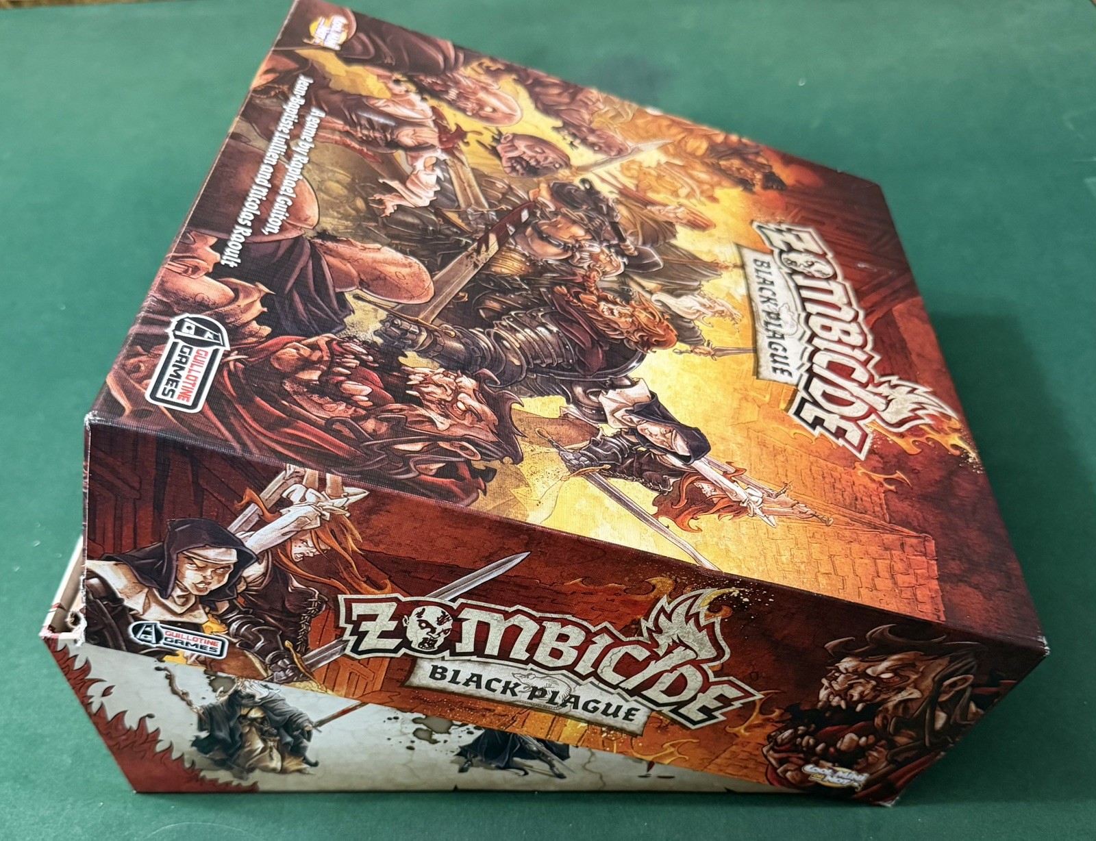 Zombicide: Black Plague – Medieval Fantasy Zombie Board Game – Cooperative Strat