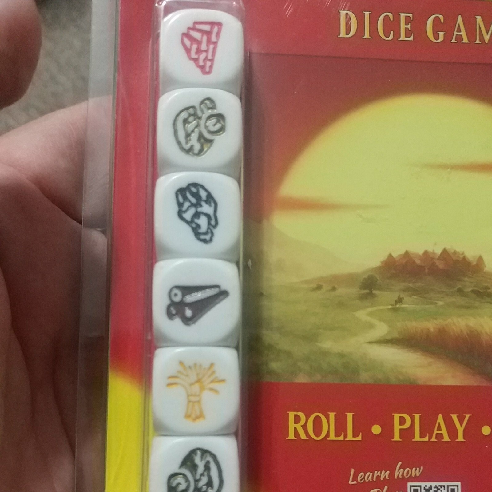 Settlers of Catan Dice Game-Klaus Teuber-CN3120-New, sealed