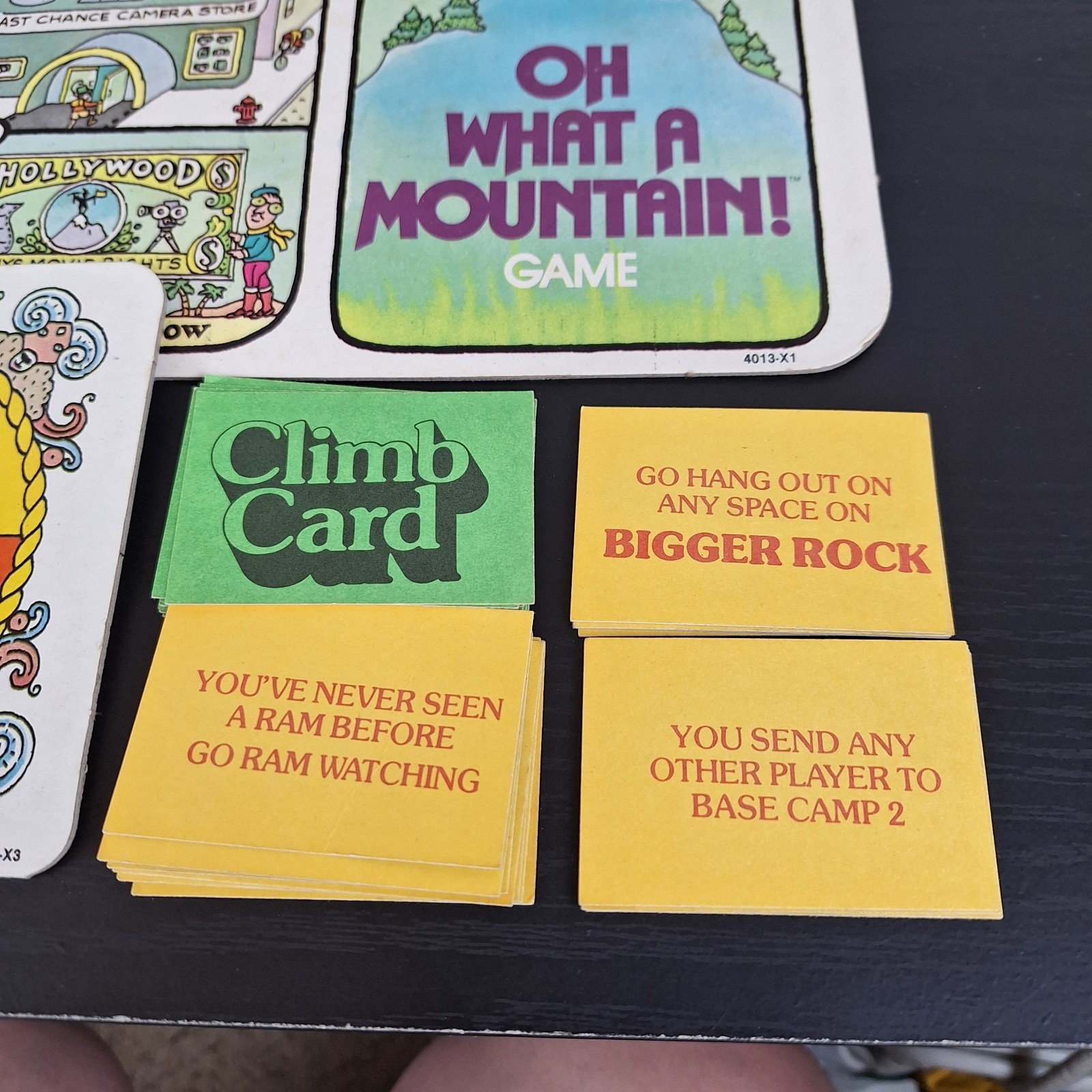 Milton Bradley Oh What a Mountain 3D Board Game Adventure VTG 100% COMPLETE-READ