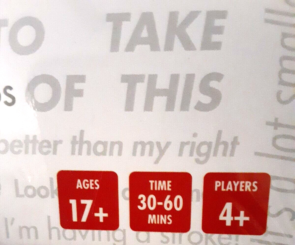 That’s What She Said The Party Game Twisted Innuendos Board Game-New Game Night