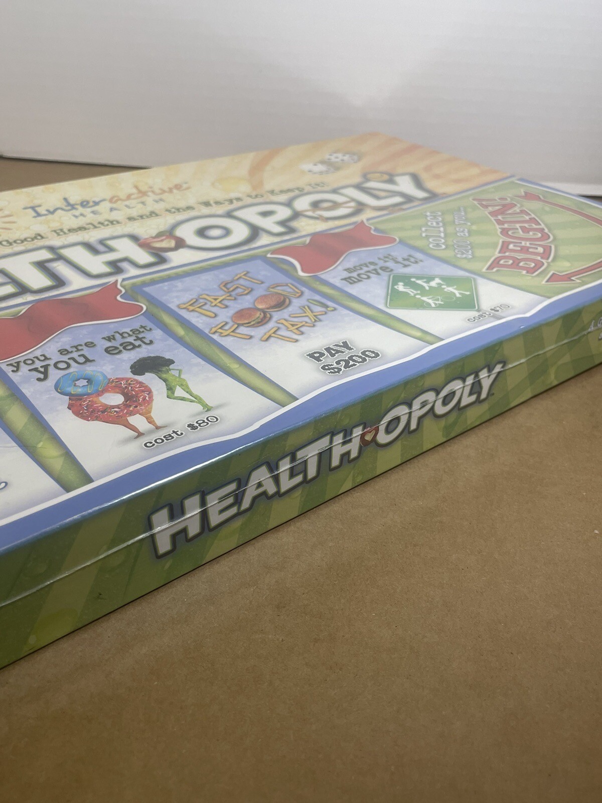 Healthopoly A Game Celebrating Good Health and Ways to Keep it NEW SEALED