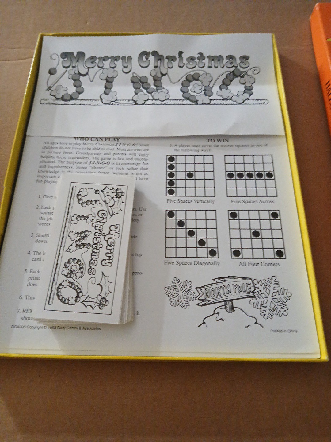Lot of 2 Jingo Bingo Style Classroom Education Games CHRISTMAS AND HALLOWEEN