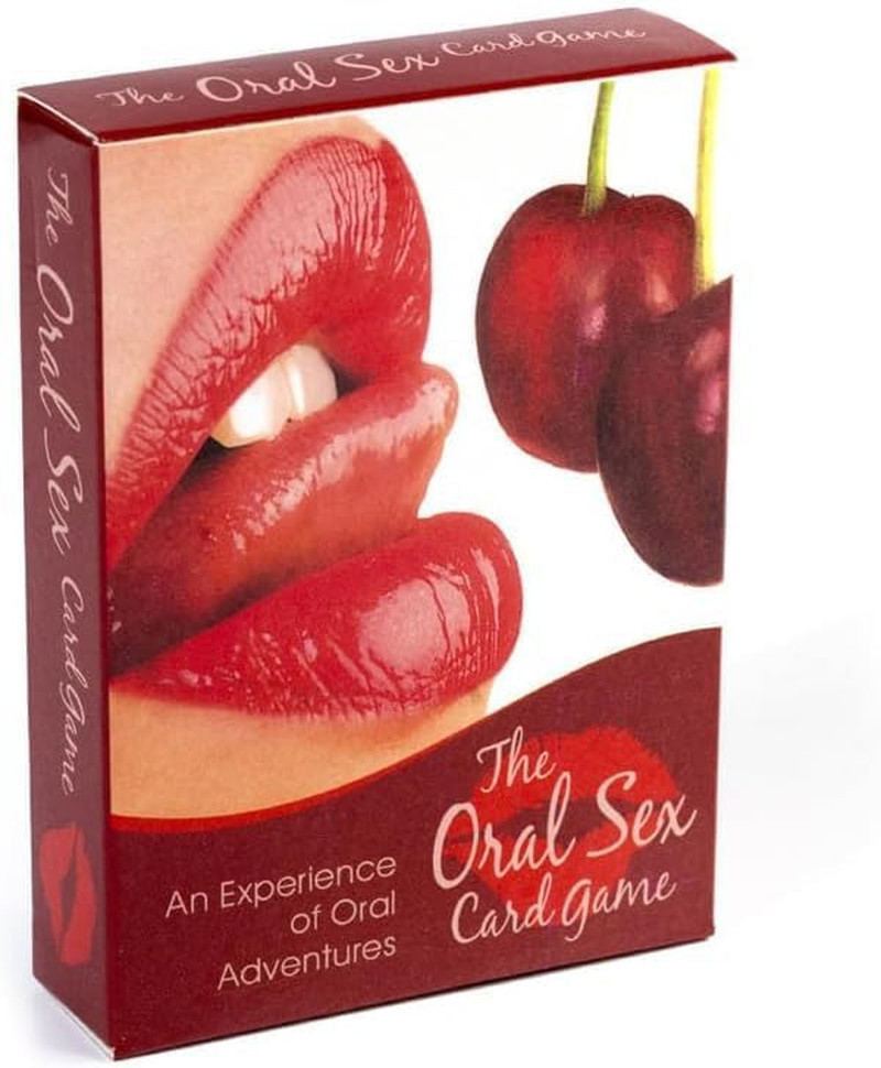 Oral Sex Position Card Game – Couple Game for Date Night & Bedroom Fun – Poker P