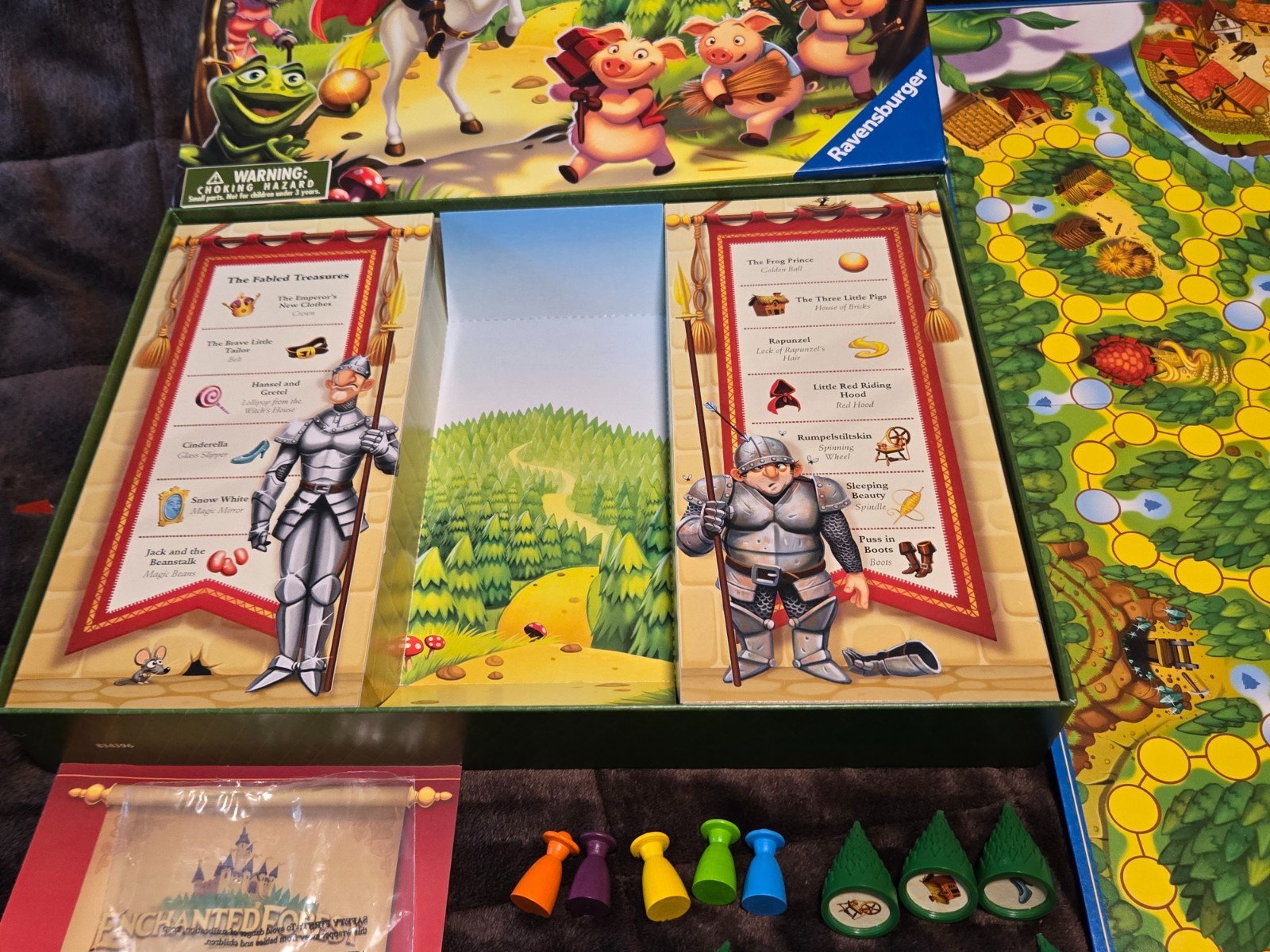 Enchanted Forest Board Game – 1994 Ravensburger – Complete