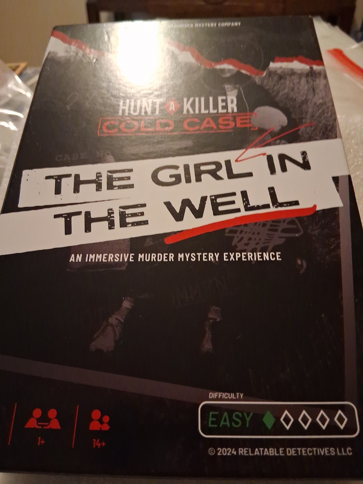 Hunt a Killer The Girl in The Well Murder Mystery Game Pre-Owned Complete