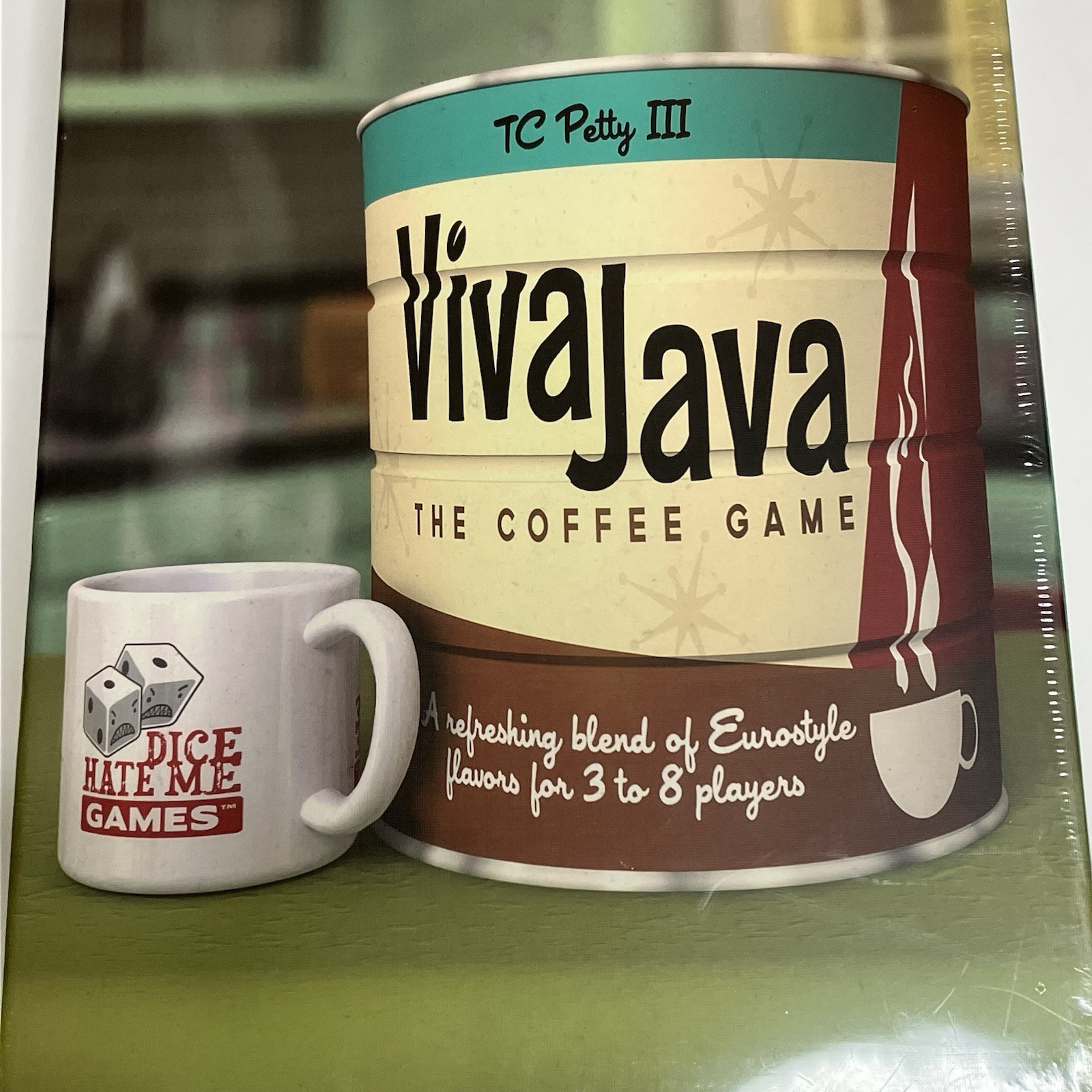 Viva Java Board Game The Coffee Game 2012 Dice Hate Me Games New Sealed