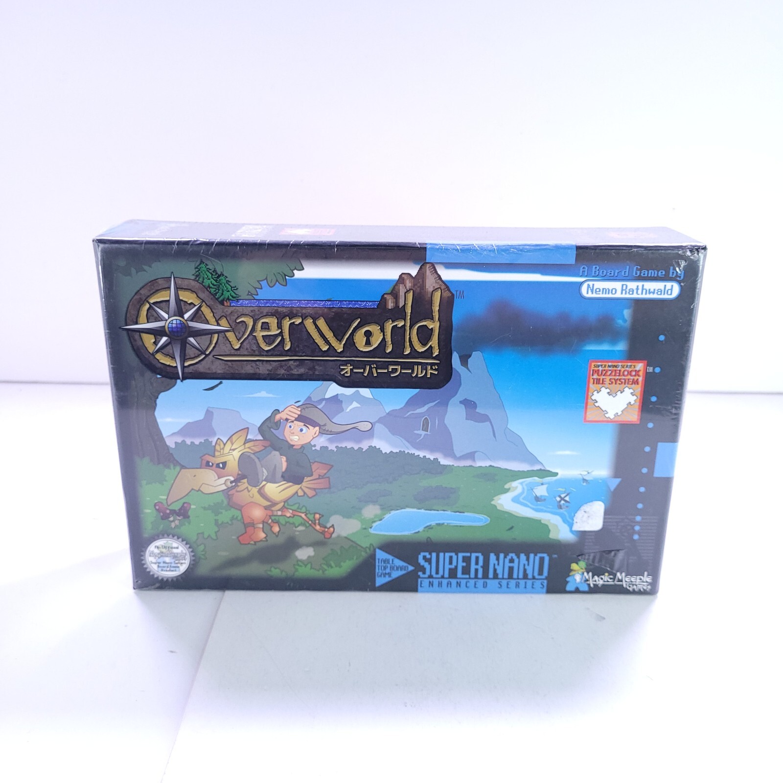 Magic Meeple Games Overworld Table Top Board Game Super Nano Enhanced Series NEW