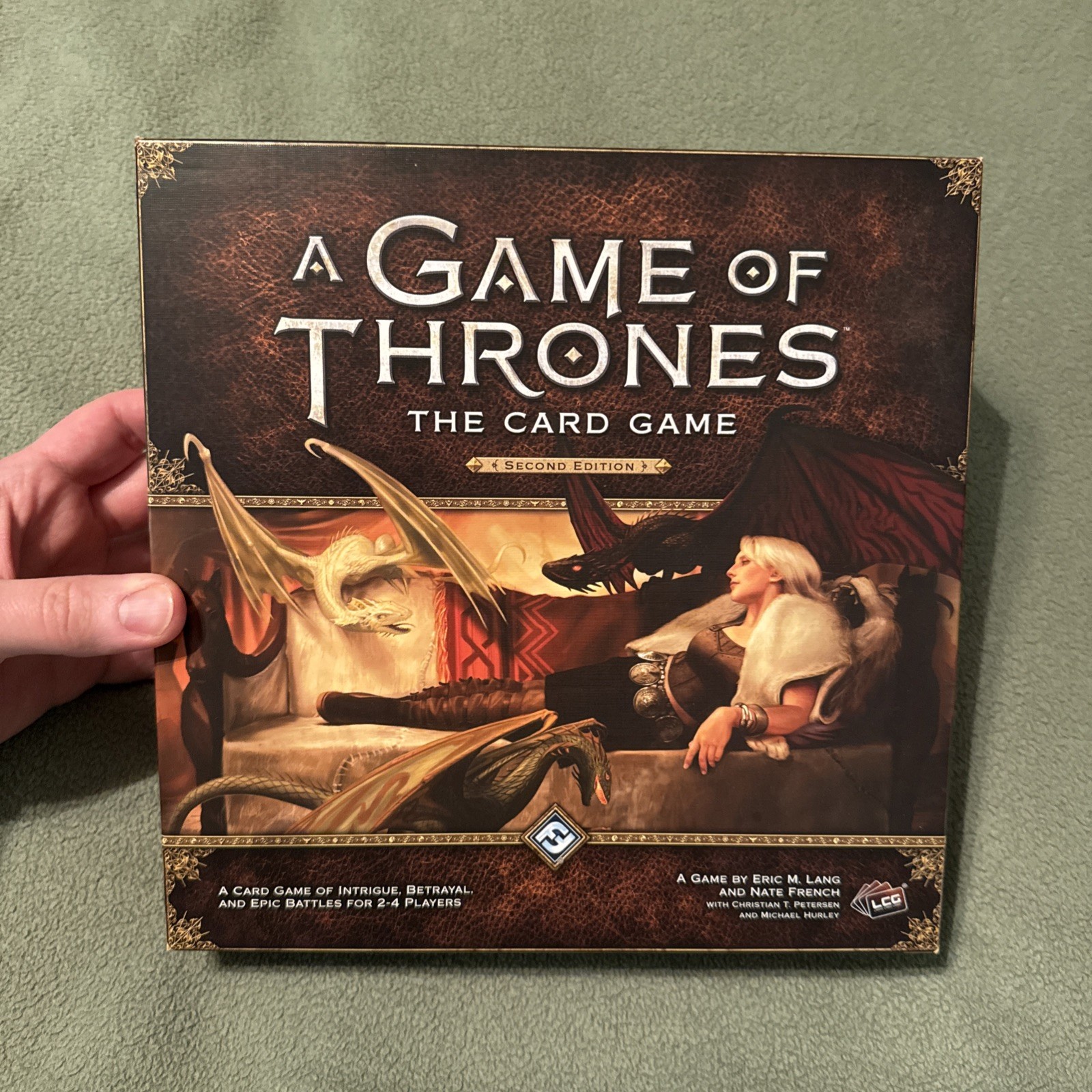A Game of Thrones Card Game 2nd Edition – 2015 – Living Card Game – with Box