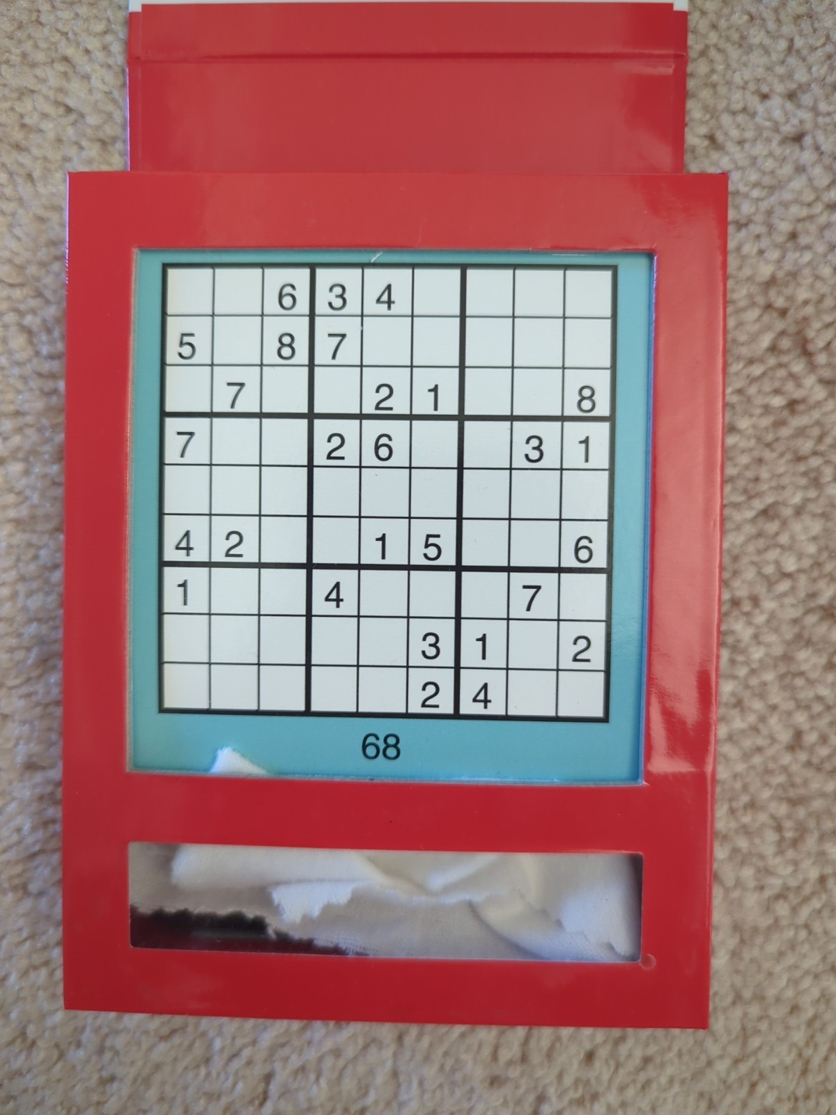 SUDOKU 100 Wipe Clean Puzzles Write On Wipe Off
