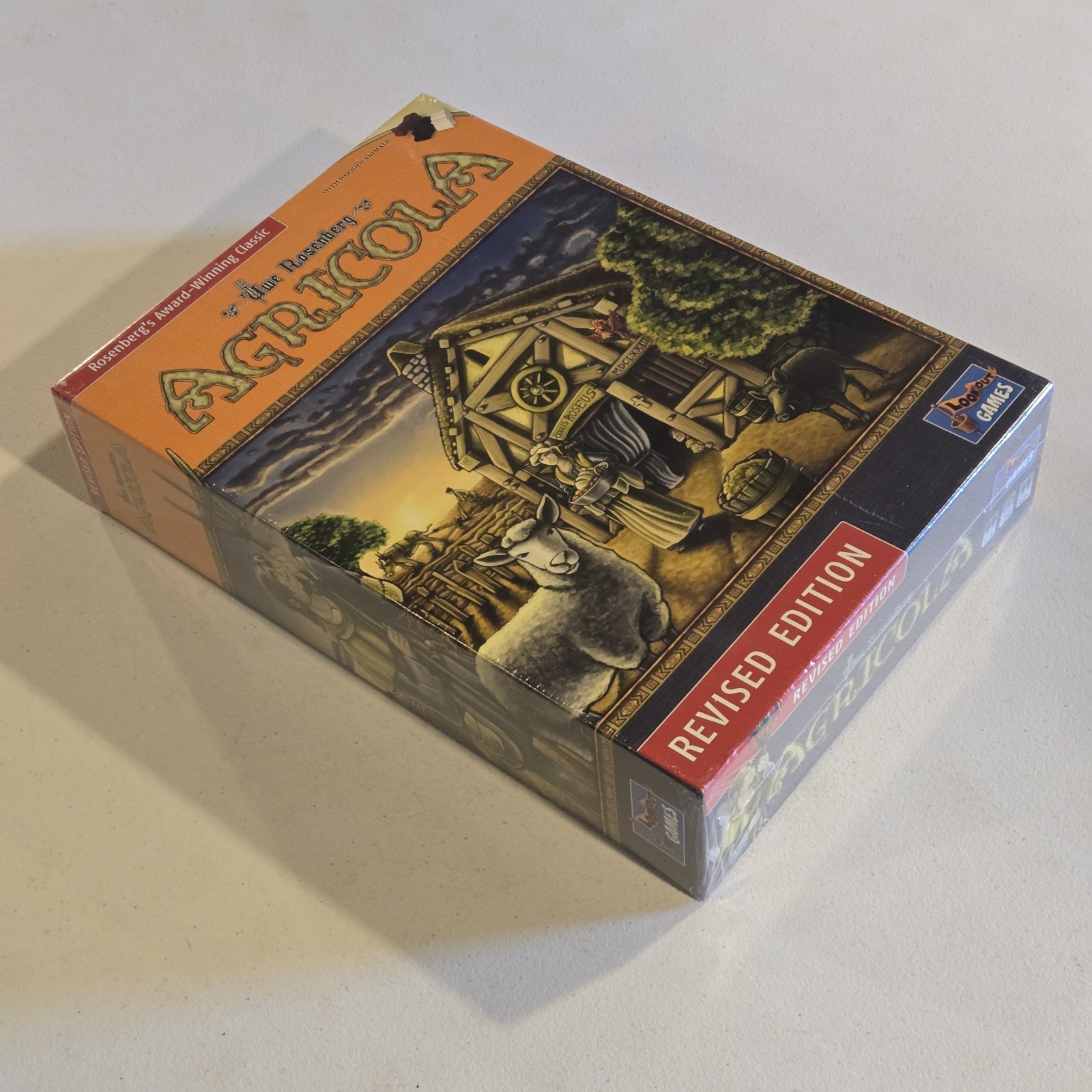 Agricola – Revised Edition – BOARD GAME 2018 – PLAYERS 1-4 AGES 12+ – BRAND NEW