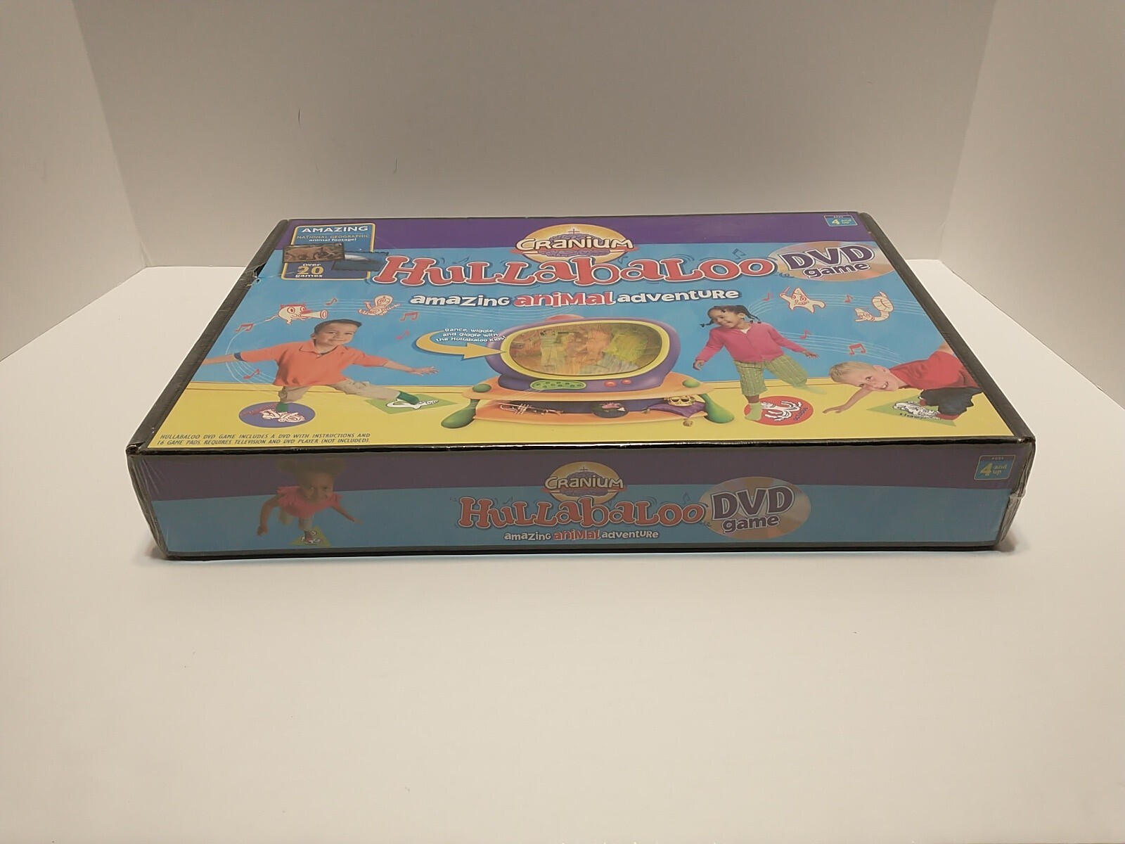 Cranium Hullabaloo Dance DVD Game Amazing Animal Adventure 4 and up New Sealed