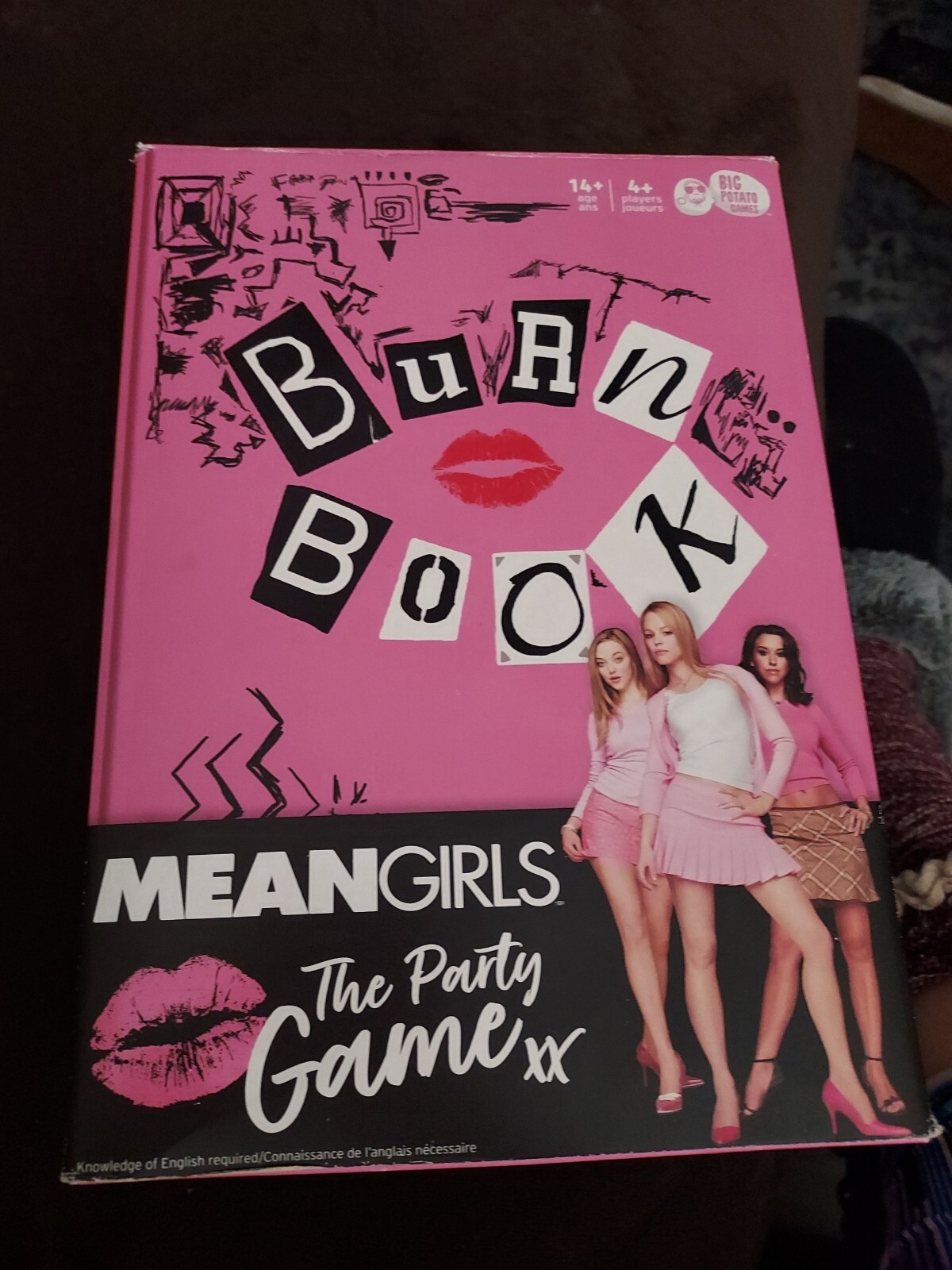 Mean Girls Burn Book The Party Game