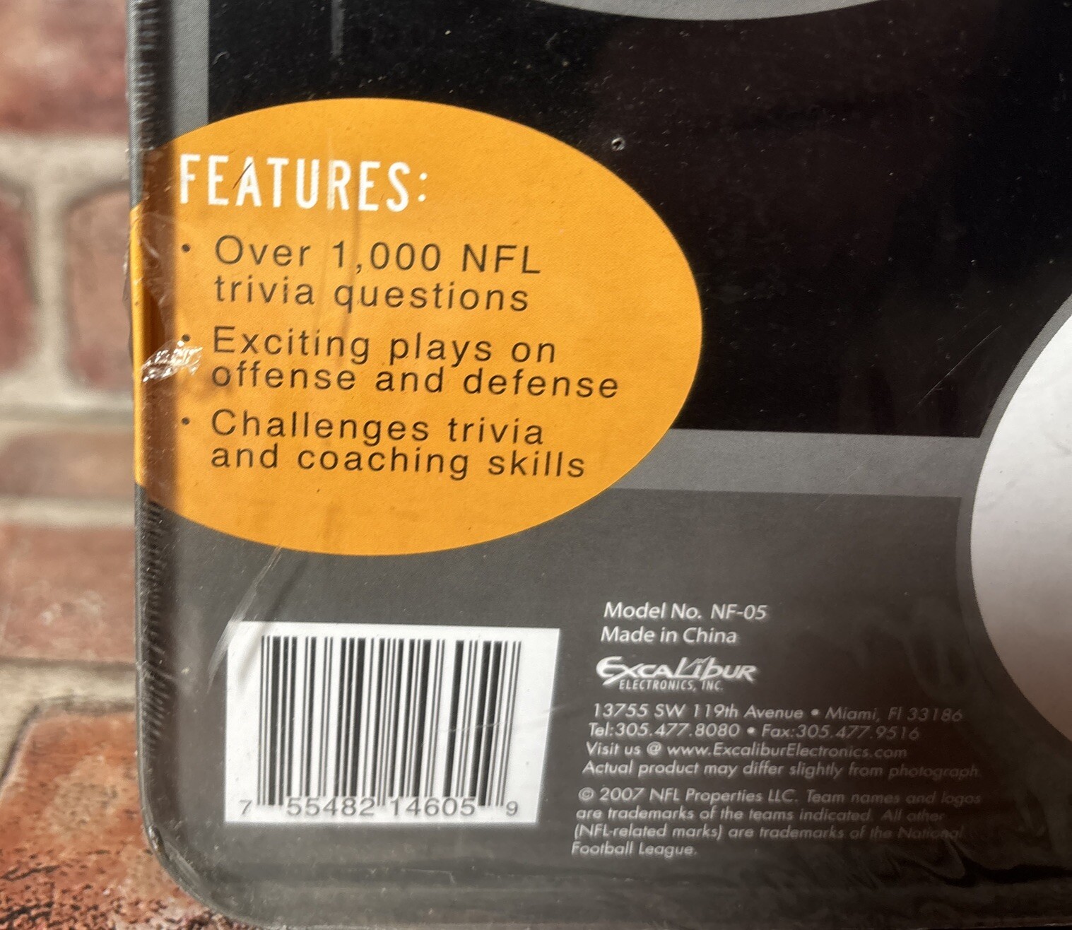 NFL Game Breaker Trivia Challenge Game Test Your NFL Knowledge 1,000+ Questions