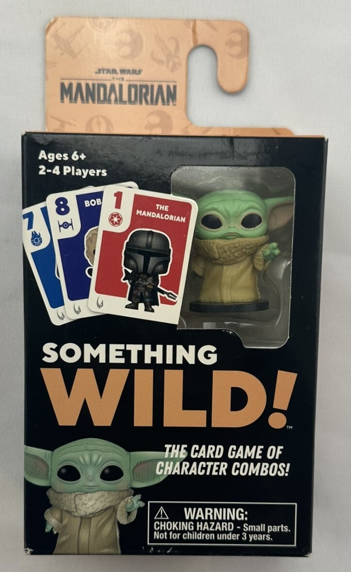 Something Wild! Card Game Star Wars The Mandalorian Grogu Brand New FREE SHIP