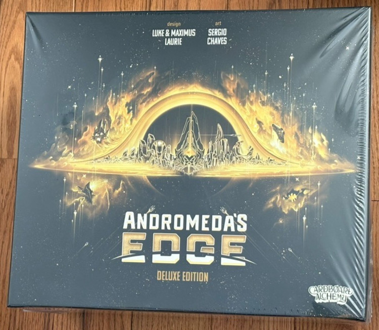 NEW Cardboard Alchemy Andromeda’s Edge Deluxe All-In Edition Gamefound Exclusive