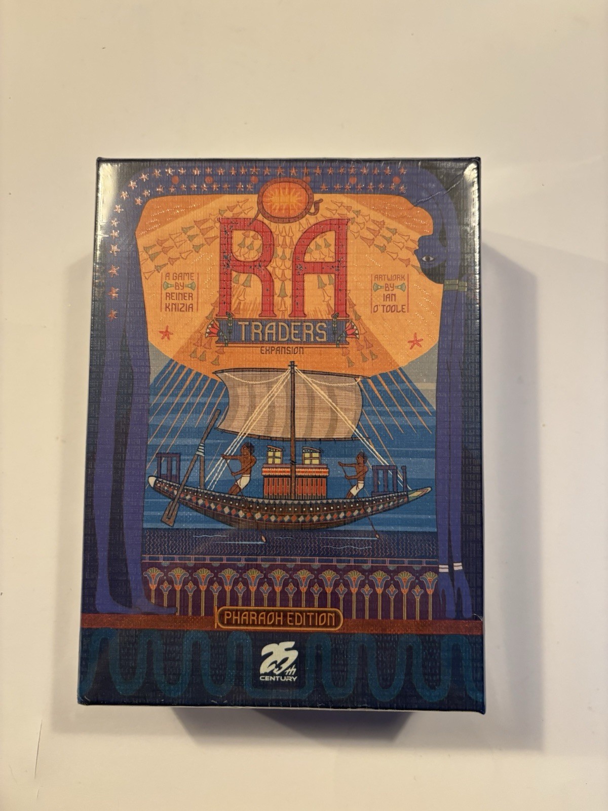 RA Deluxe Pharaoh Edition & Trader Expansion Set sealed
