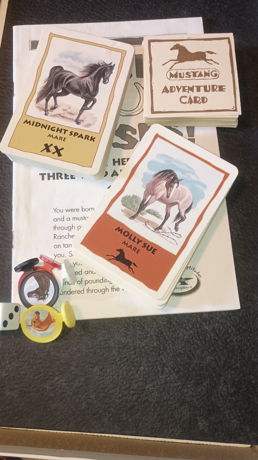 Vintage Herd Your Horses 1993 Western Board Game Aristoplay Complete Made in USA