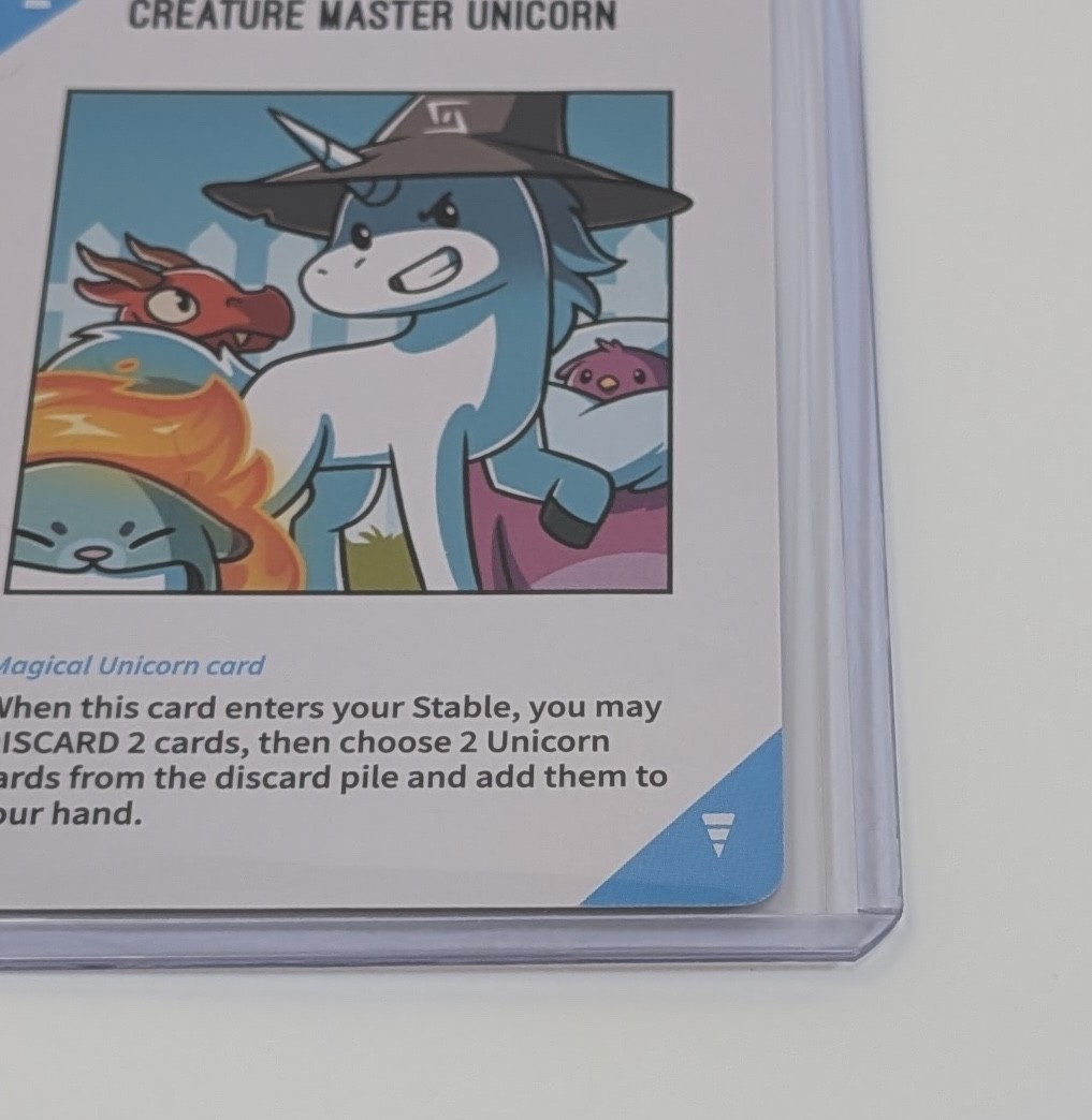 Unstable Unicorns Creature Master Unicorn Kickstarter Exclusive Promo Card New