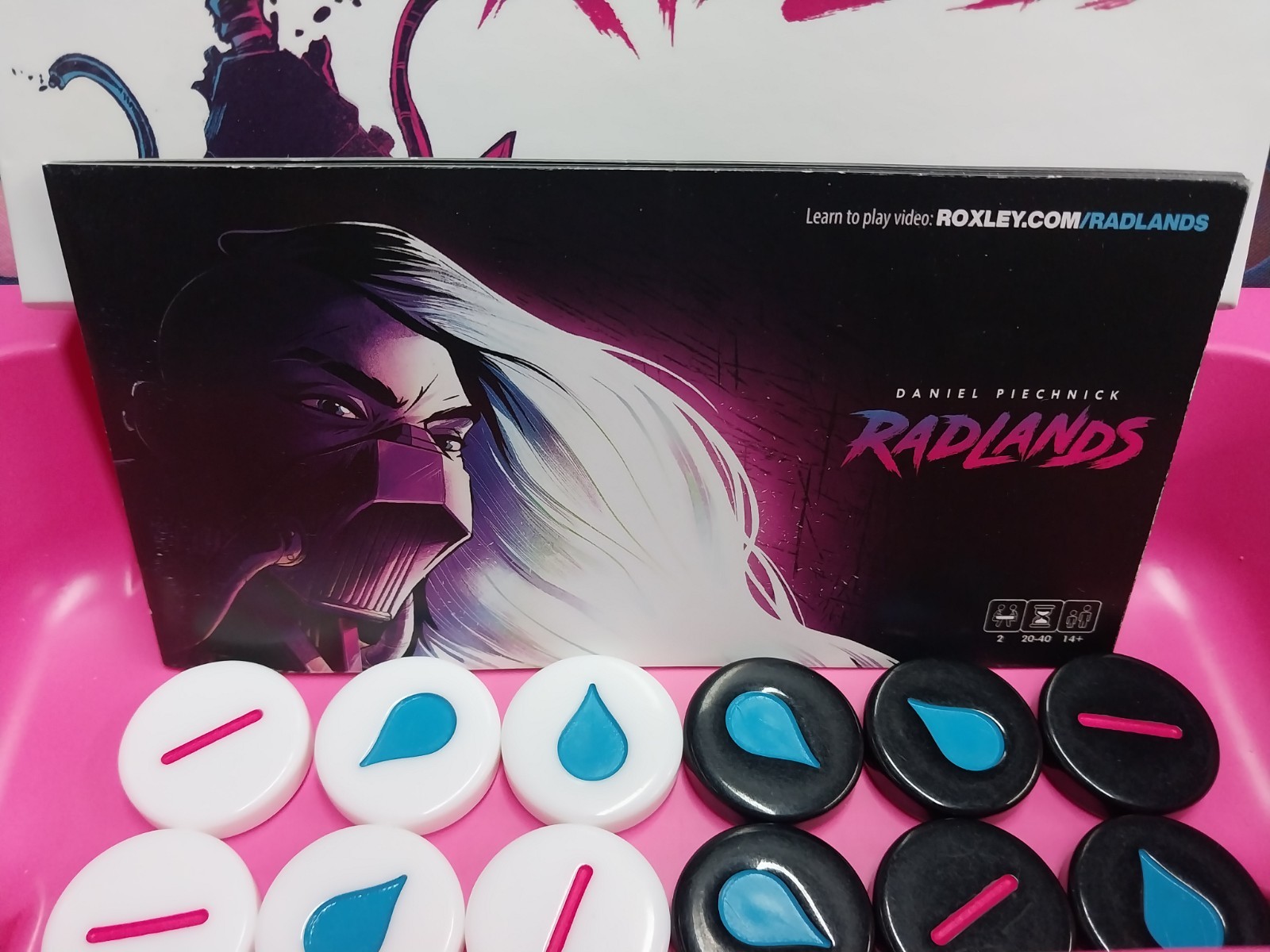 2021 Radlands Super Deluxe Edition Kickstarter Limited only 12000 made card game