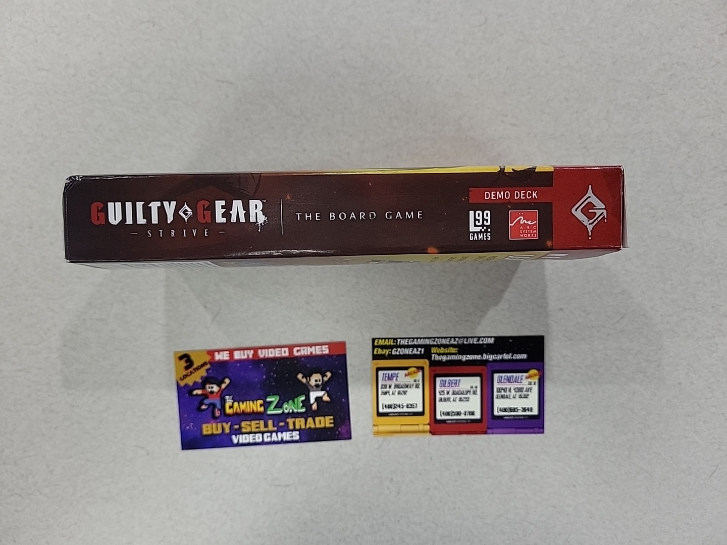Guilty Gear Strive Board Game – Demo Deck