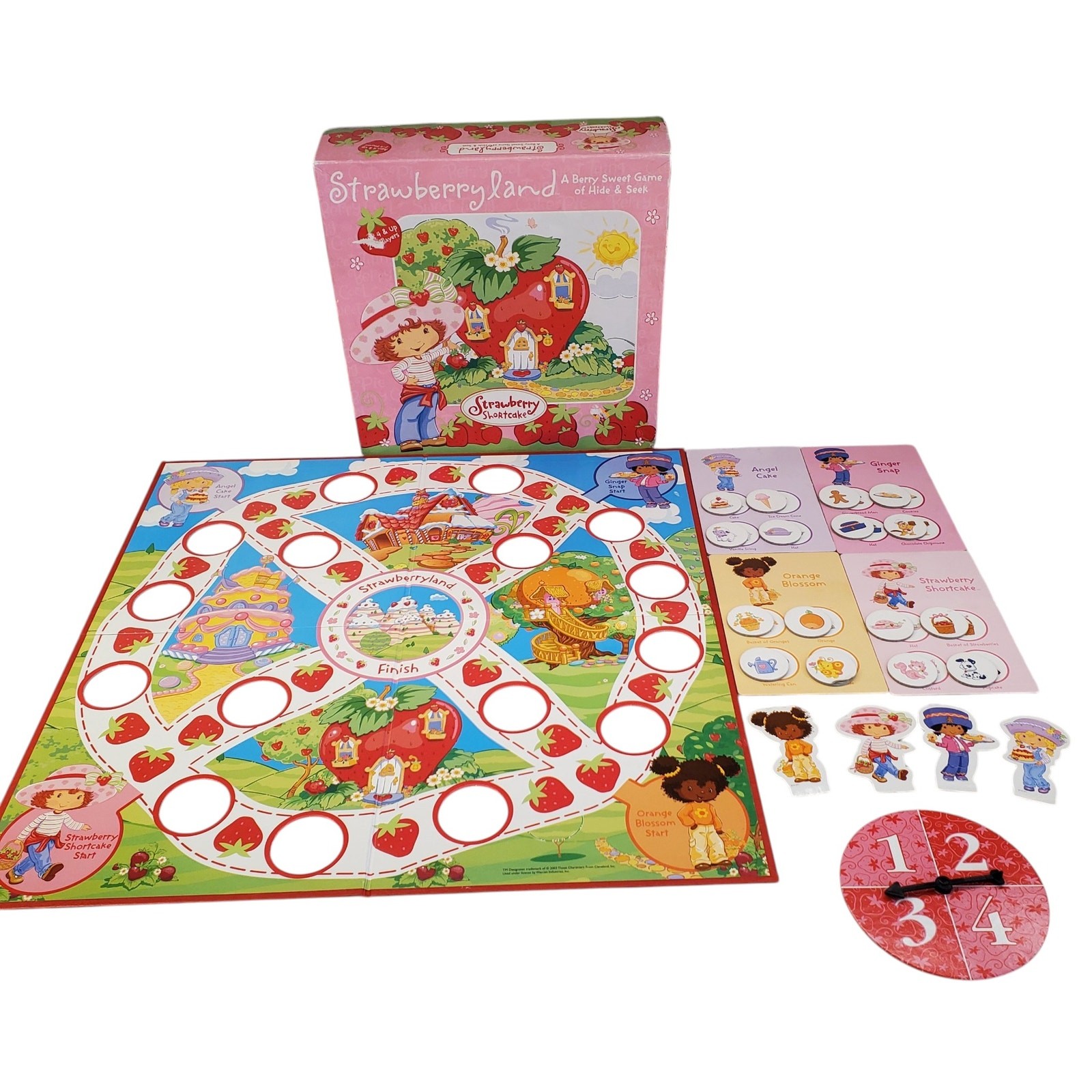 Vintage Strawberry Shortcake Strawberry Land Board Game
