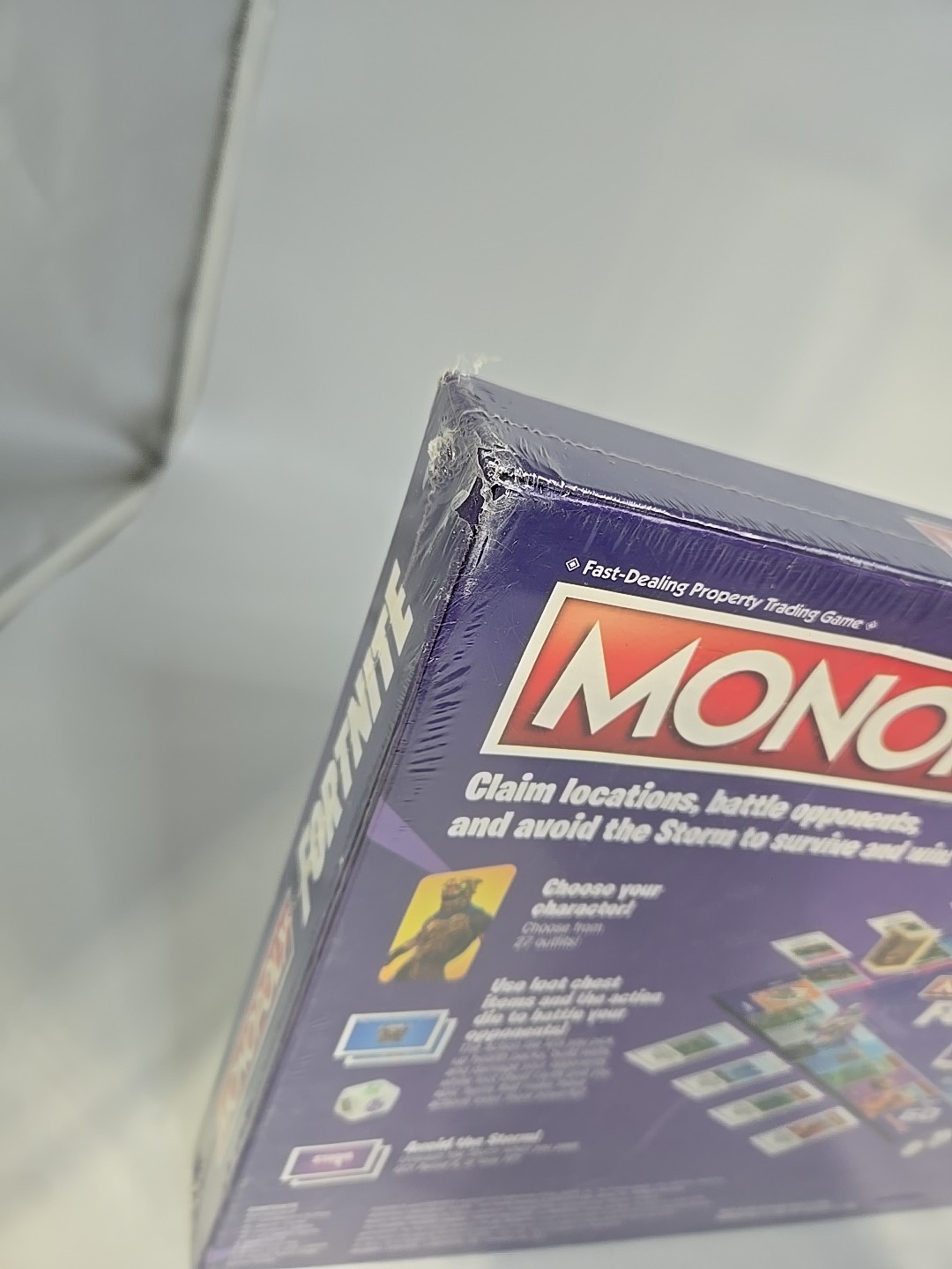 Monopoly Fast Trading Property Game Fortnite Edition Board Games New Sealed