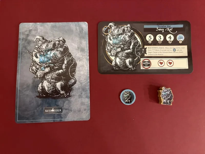 The Ratcatcher: The Solo Adventure Game – Swag Rat Promo by Platypus Industries