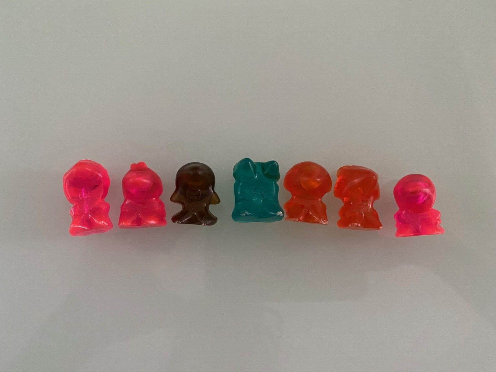 Crazy Bones Hielocos Coca Cola Alien Lot of 7