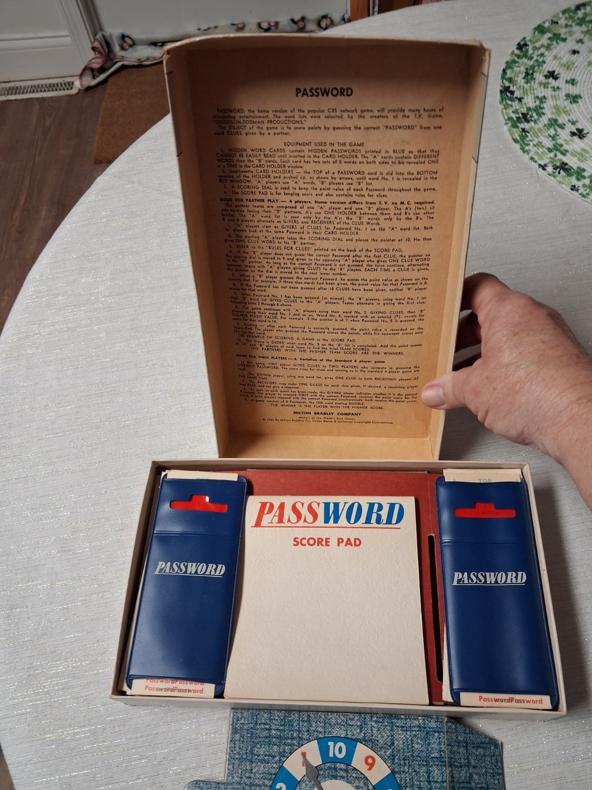 1962 Milton Bradley Password Game #4260 Volume 2 Complete Made In USA Vintage