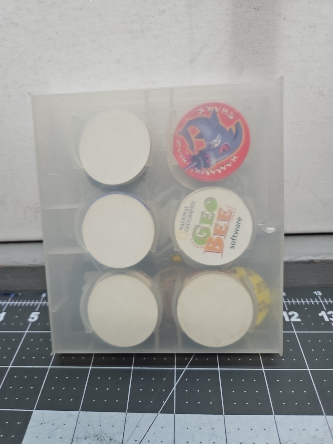 The World POG Federation Micro Tournament Game Case POG Lot 71 pogs Fast Shippi