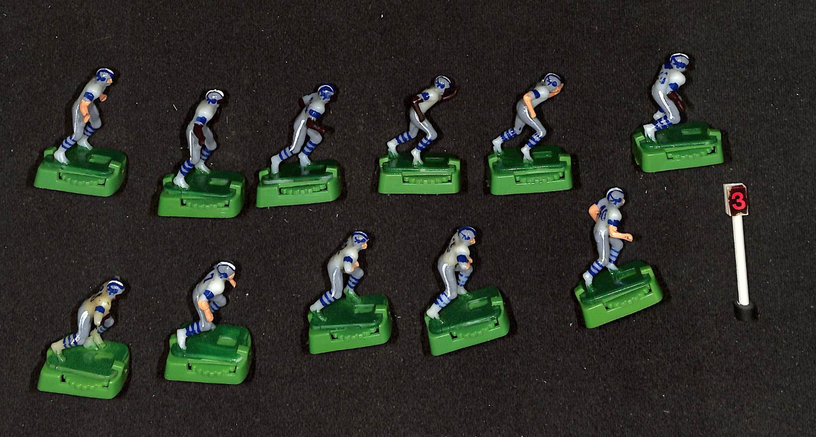 1970 Tudor Games Electronic NFL Football Model #620, With Lions & Packers