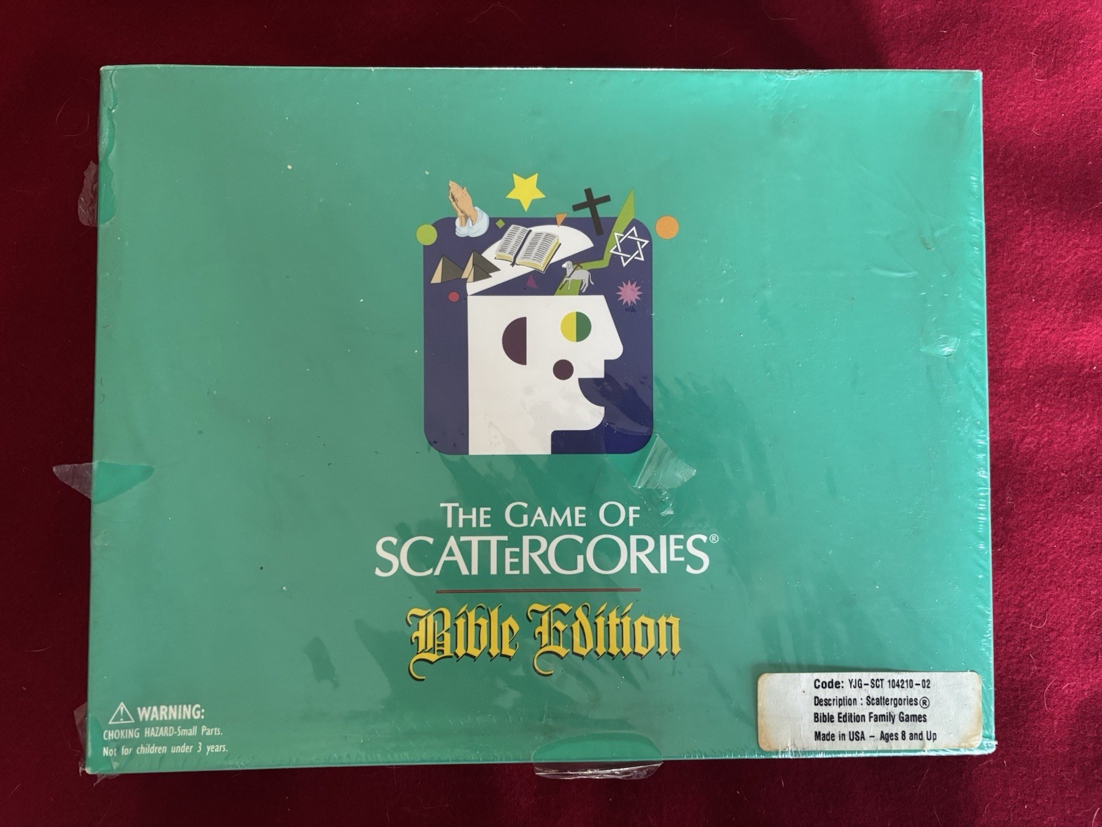 The Game of Scattergories Bible Edition NEW Sealed Hasbro 2002 Christian Family
