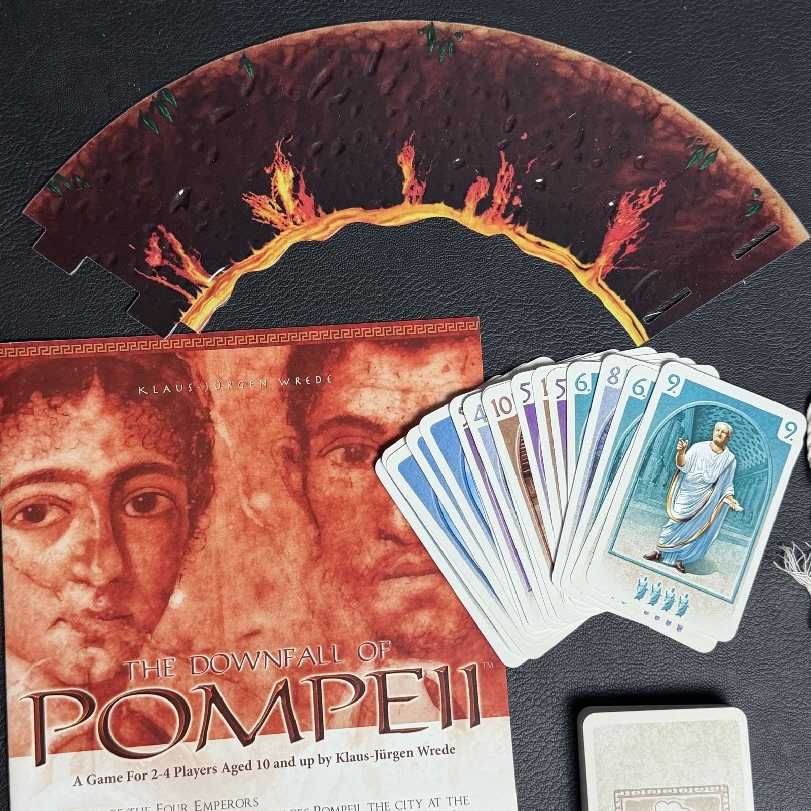 The Downfall of Pompeii Board Game by Mayfair Games