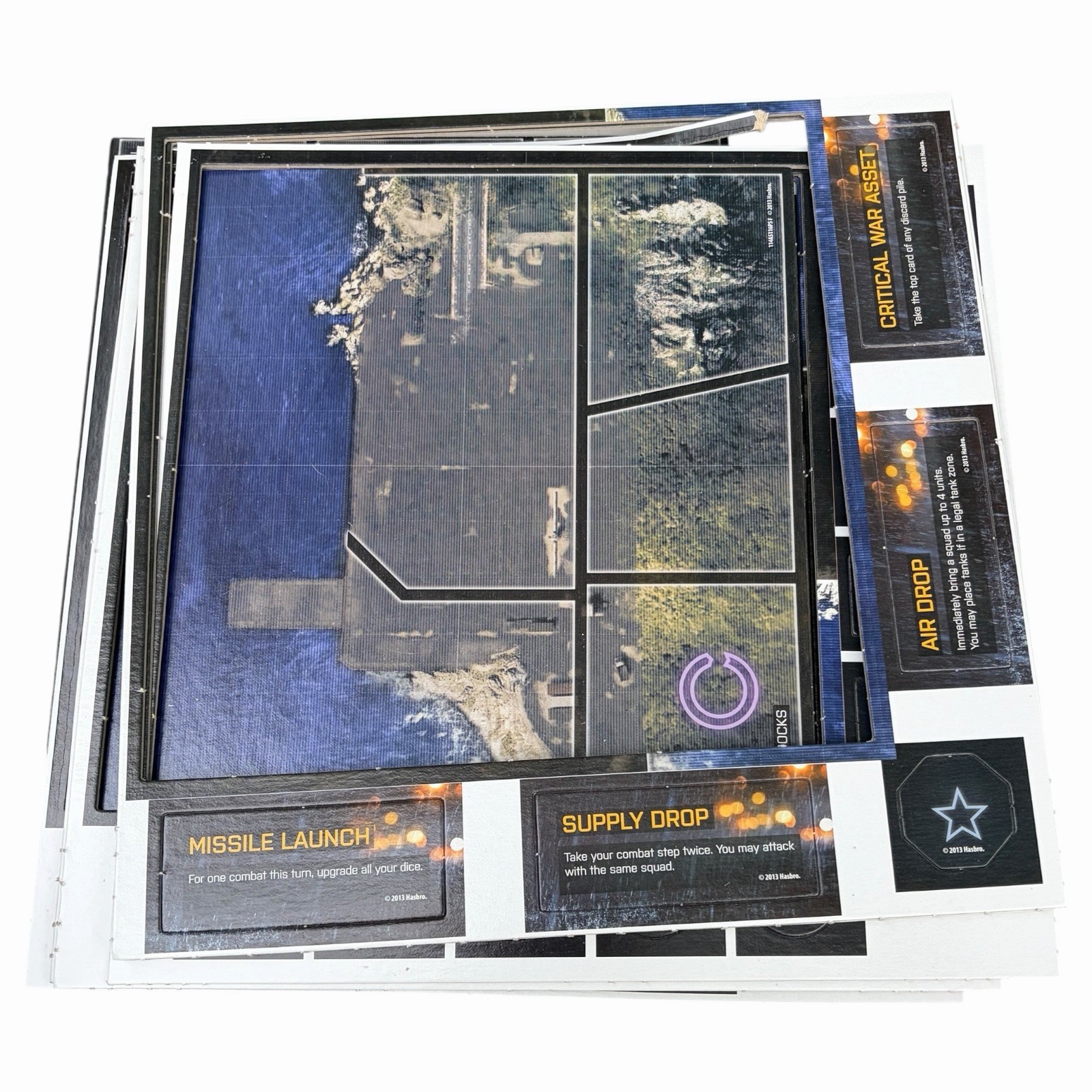 Risk Battlefield Rogue Edition Board Game by Hasbro 2013 Complete Unpunched