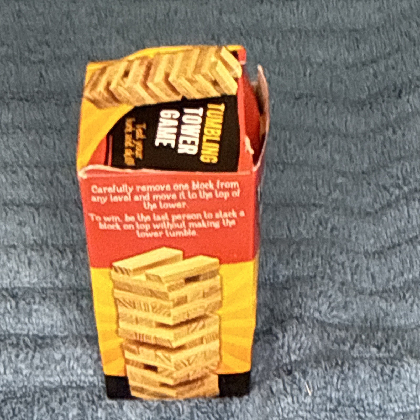 Greenbrier Tumbling Tower Game Wooden Block Stacking, 36 Blocks, 2-4, Age 6+